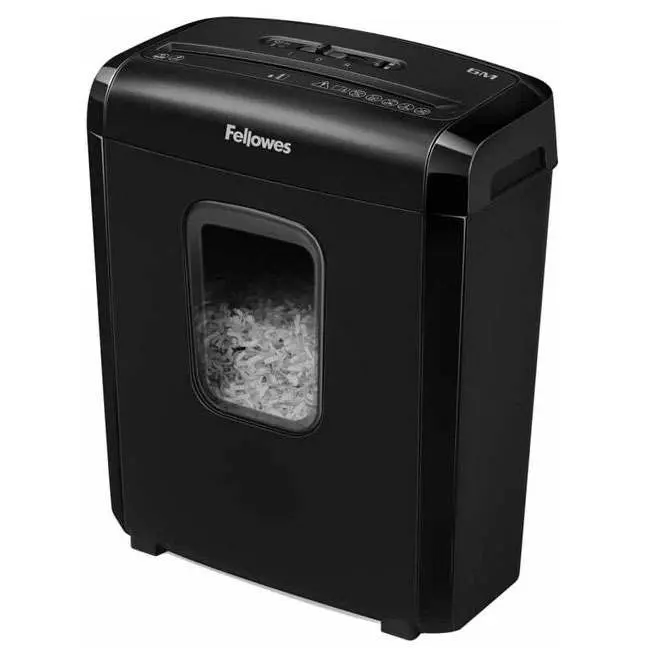 Уничтожитель бумаги 6М, 6 листов, фрагменты 4 х 12 мм, корзина 13 л Fellowes f.U4631101 Уничтожитель бумаги 6М, 6 листов, фрагменты 4 х 12 мм, корзина 13 л Fellowes f.U4631101
