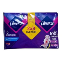 Прокладки LIBRESSE Ultra Coodnight  16 штук