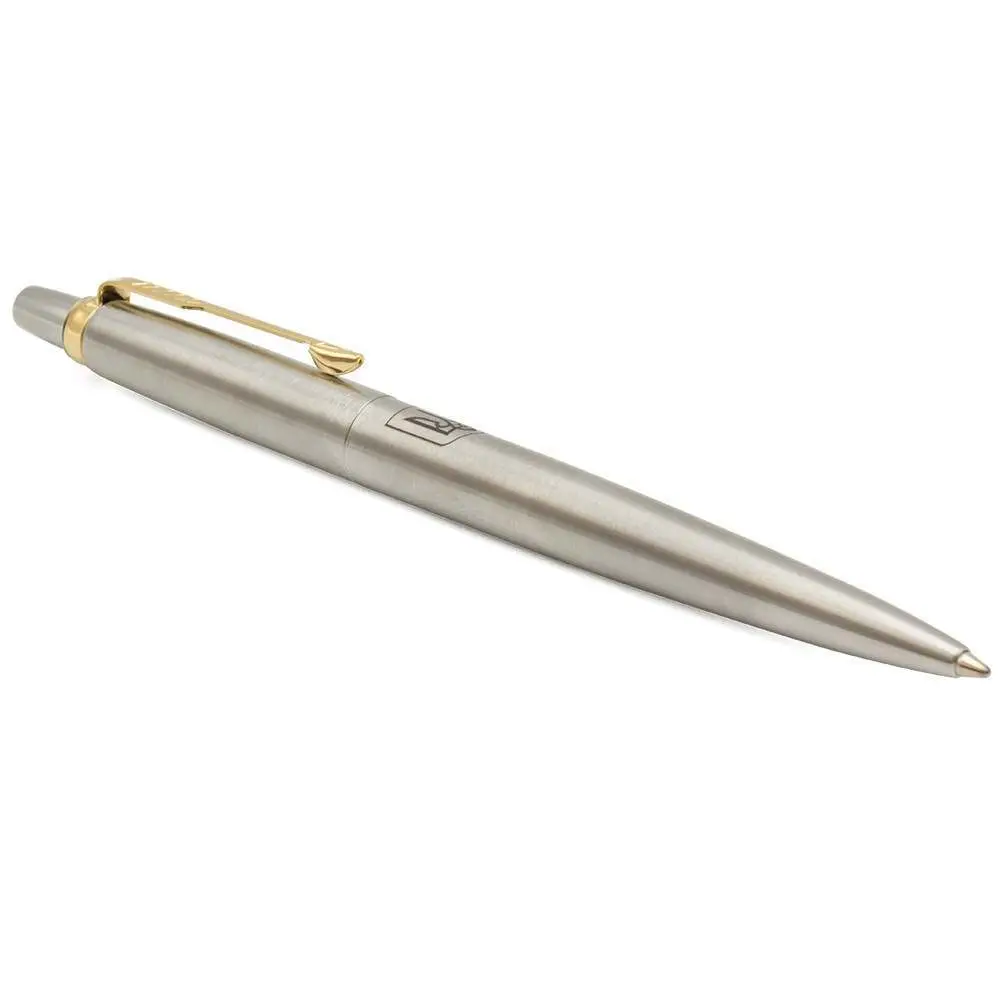 Ручка Parker Jotter Ukraine стальна з позолотою кулькова Герб України 16 032_T005b — фото 3