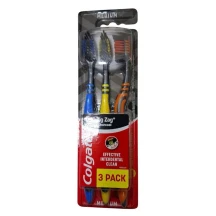 Зубна щітка COLGATE 2+1 ЗігЗаг Плюс 1 в подарунок 38.03.104