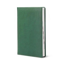Щоденник Brisk Office А5 168 аркушів, лінія, зелений Twill ЗВ-43