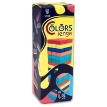 Гра Strateg настільна ''Colors Jenga" 48 брусків 4+ 30717