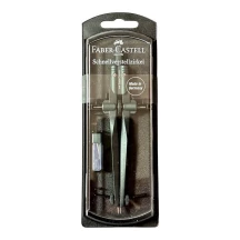 Циркуль Faber-Castell діаметр до 390 мм, чорний, пластикова коробка 174553