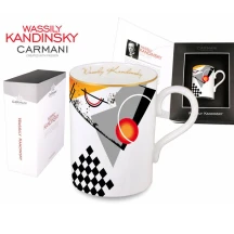 Кружка порцелянова CARMANI "Kandinsky", 400 мл 046-0208