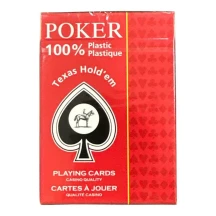 Карты игральные для Покера Piatnik Plastik Poker, большой индекс, 55 карт 1358
