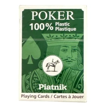 Карты игральные для Покера Piatnik Poker 100% пластик, 55 карт 1362