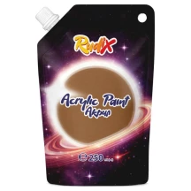 Фарба акрилова 250 мл, бронза, софт-пак Rudix 8525025