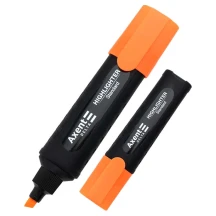 Маркер текстовий помаранчевий Axent Highlighter Standart 1 - 5 мм, кліноподібний D2505-12