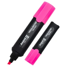 Маркер текстовий рожевий Axent Highlighter Standart 1 - 5 мм, кліноподібний D2505-10