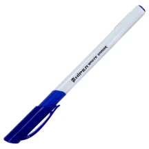 Ручка гелева синя Hiper White Shark 0,6 мм, тригранний корпус HG-811