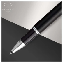 Ручка Parker IM Matte Black хром, ролер 26 121 — фото 4